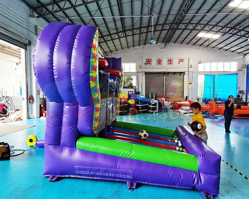 Commercial Shooting Ball Toss Inflatable Sports Games Basketball Goals