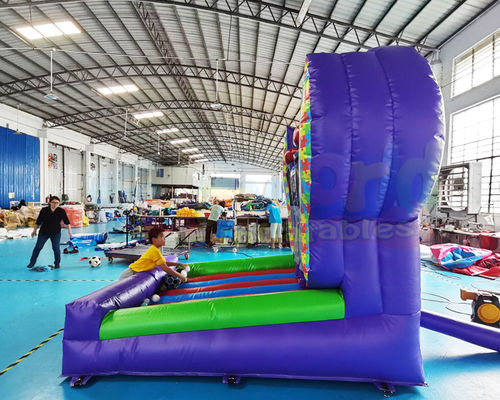 Commercial Shooting Ball Toss Inflatable Sports Games Basketball Goals