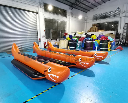 Water Sport Equipment Rowing Banana Inflatable Boat Toys