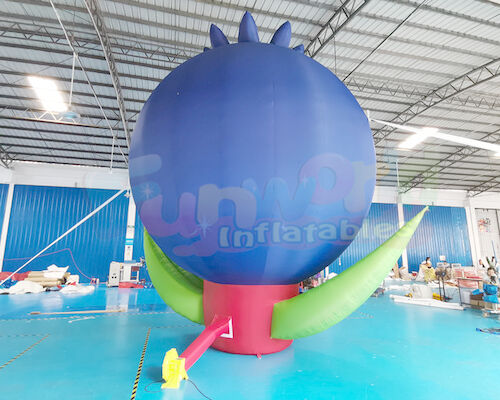 0.9mm PVC Tarpaulin Advertising Inflatables Flower Air Characters