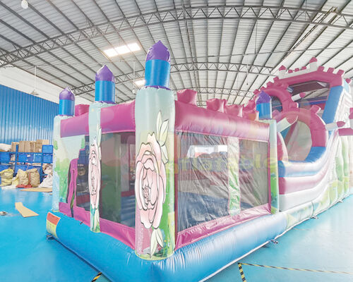 Children Commercial Inflatable Slide Playground Bouncy Castle