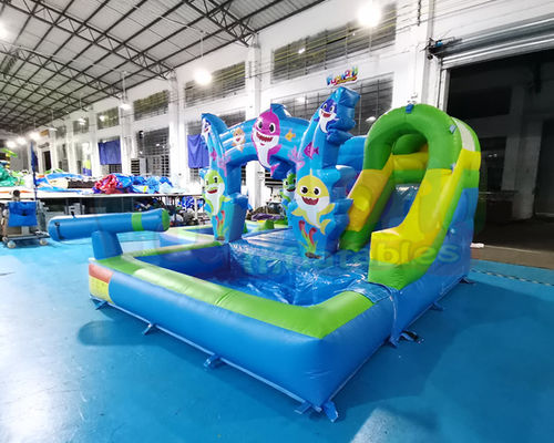 ROHS Jumping Inflatable Bouncer Slide Pool For Festival Activity