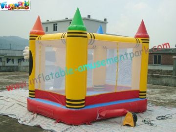 Clown Commercial Bouncy Castles /  Customized Bouncing Jumping House For Party