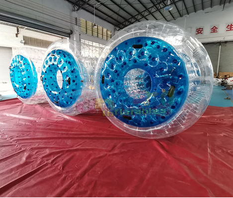 0.55mm PVC Inflatable Zorb Ball Transparent Ground Bubble Games Zorbing Ramp