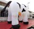 Milk Cow Air Characters 0.9mm PVC Advertising Inflatables