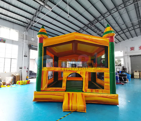 0.55mm PVC Blow Up Bounce House For Amusement Park