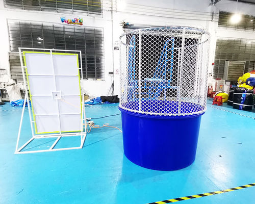 OEM Carnival Dunker Machine Inflatable Water Dunk Tank