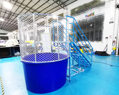 OEM Carnival Dunker Machine Inflatable Water Dunk Tank