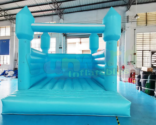 0.55mm PVC Oxford Fabric Wedding Jump House For Promotion