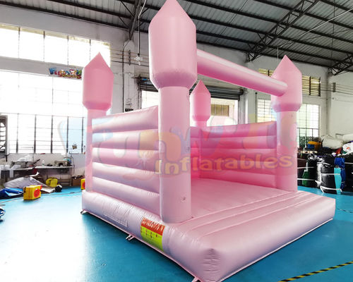 0.55mm PVC Inflatable Wedding Bounce House For Festival Activity