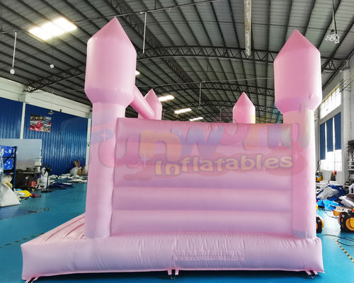 0.55mm PVC Inflatable Wedding Bounce House For Festival Activity