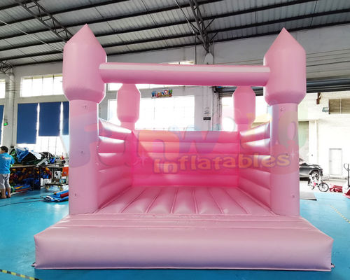 0.55mm PVC Inflatable Wedding Bounce House For Festival Activity