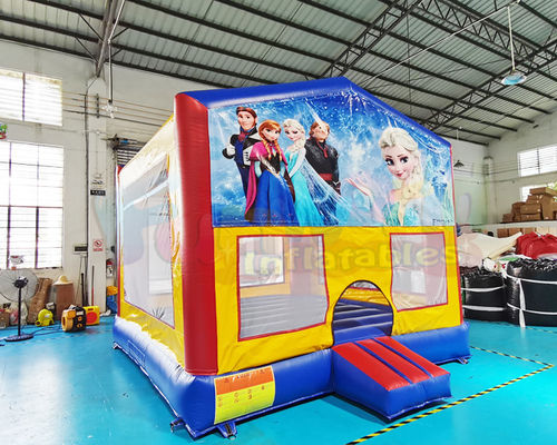 0.55mm PVC Blow Up Bounce House For Amusement Park