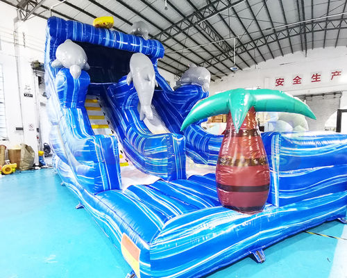 Kids Commercial Inflatable Slide Jumping Bounce House