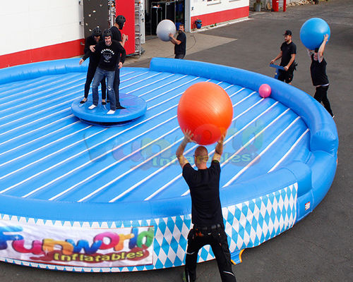 Plato Commercial Inflatable Sports Games Interactive Jousting Arena