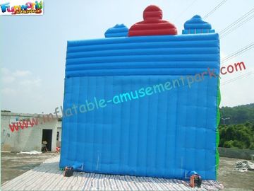 Giant Spiderman Commercial Inflatable Slide  /  Huge Inflatable Slide Games For Funny