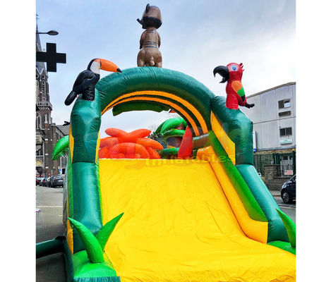 13.2X4.7X3M Inflatable Obstacle Course Playground Bounce House