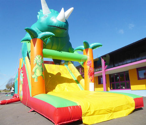 Long Bouncy Castle 13.2X4.7X3M Inflatable Obstacle Course