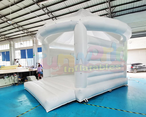 0.55mm PVC Tarpaulin Inflatable Bouncer Wedding Bounce House