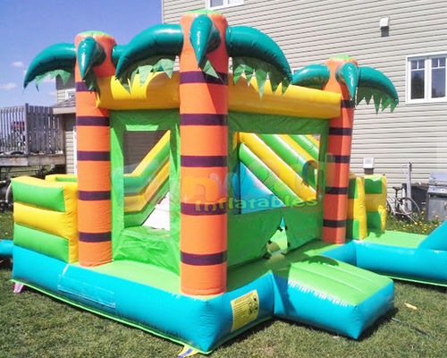 Quadruple Stitching Castle Combo Bounce House Kids Jumping Bouncer