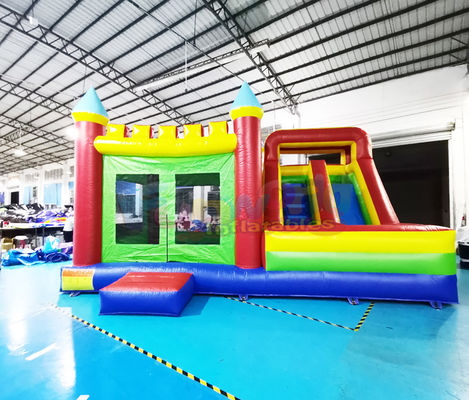 Quadruple Stitching Castle Combo Bounce House Kids Jumping Bouncer