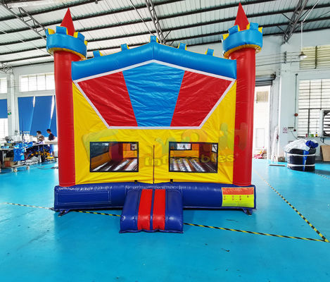 EN14960 Super Hero Inflatable Castle Bounce House For Advertisement