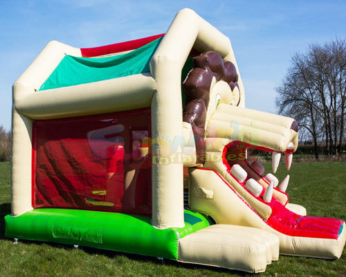 Commercial Inflatable Bouncer Slide Combo Children Jumping Castle