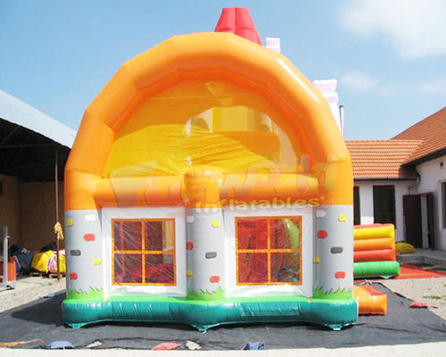 18 OZ PVC Inflatable Bouncer Slide Playground Bouncy Castle