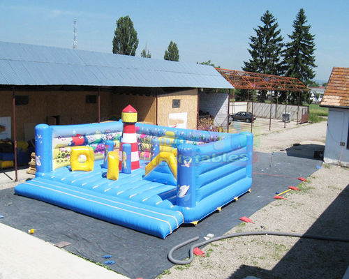 5x4.5x4.5 meter Children Inflatable Bounce Houses For Backyard