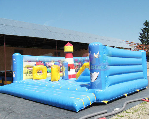 5x4.5x4.5 meter Children Inflatable Bounce Houses For Backyard