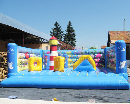 5x4.5x4.5 meter Children Inflatable Bounce Houses For Backyard