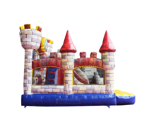 Hotel Tarpaulin Inflatable Bouncer Slide Jumping Bouncy Castle