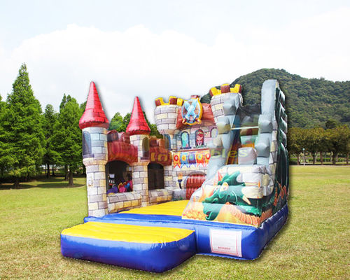 Hotel Tarpaulin Inflatable Bouncer Slide Jumping Bouncy Castle