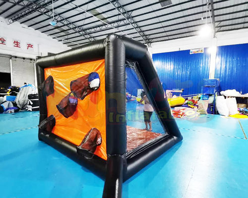 Carnival Inflatable Sports Games Blow Up Football Goal