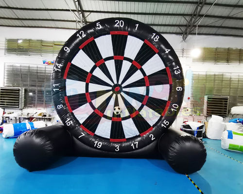 Commercial Interactive Inflatable Sports Games Soccer Dart