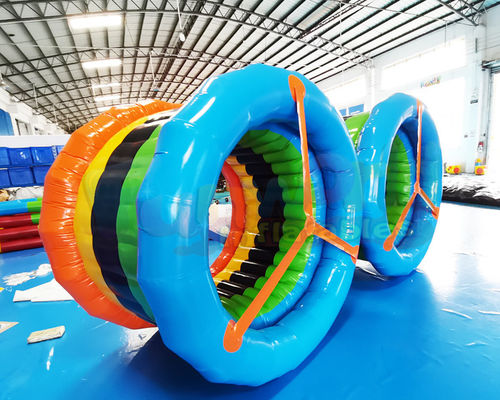 Commercial Blow Up Walking Rollers Inflatable Water Roller Wheel