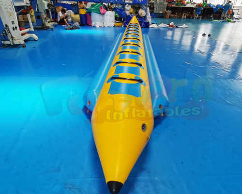 Blow Up Water Equipment Rowing Banana Inflatable Boat Toys