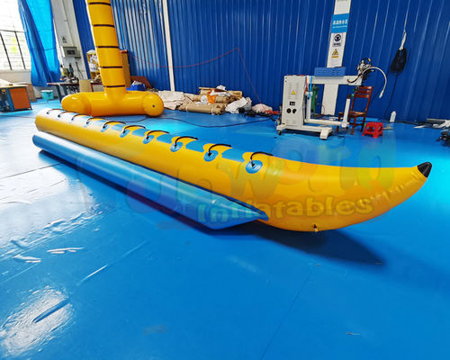 Blow Up Water Equipment Rowing Banana Inflatable Boat Toys