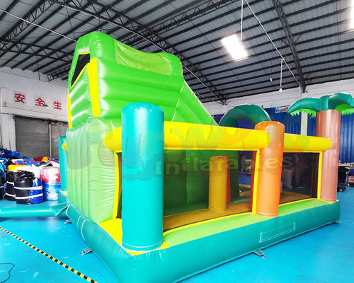 Hotel Inflatable Bounce House Combo Jungle Zoo Jumping Castle