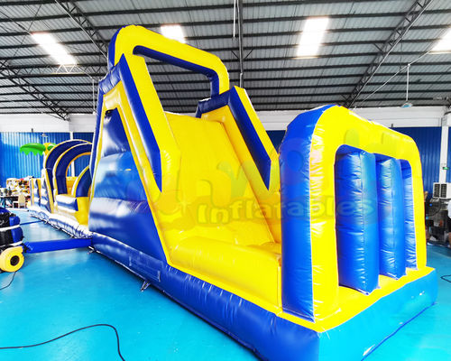 13.2X4.7X3M Inflatables Obstacle Course Kids Jumping Castle Bounce House