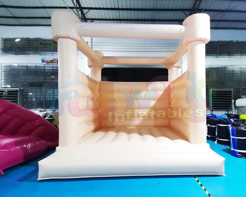 Quadruple Stitching Commercial Inflatable Bouncer Wedding Bounce House