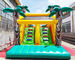 Long Palm Tree Bouncy Castle Inflatable Obstacle Course 13.2X4.7X3 M