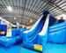 0.55mm PVC Tarpaulin Inflatable Slide Bouncer For Pool