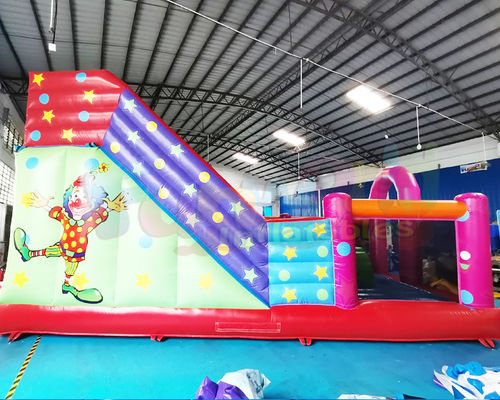 Plato Inflatable Bounce House Combo Amusement Park Bouncy Castle Slide