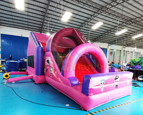 1000D PVC Commercial Combo Bounce House Playground Doll Bouncy Castle