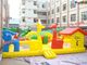 Custom Giant Inflatable Amusement Park with Thick D Anchor Point for Child, Kids Playing