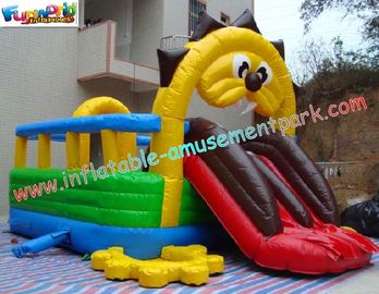 Cool Commercial Inflatable Amusement Park Play Centers 6L x 6W x 4H Meter for toddlers