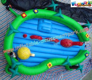 Customized Outside Kids Inflatable Amusement Park Equipment with Digital Printing