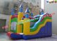 Commercial Grade PVC Inflatable Bouncer Slide , Kids 4 In 1 Bounce House