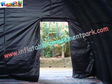 Black Inflatable Party Tent Durable 9.6l X 4.8w X 4.8h For Commercial Use